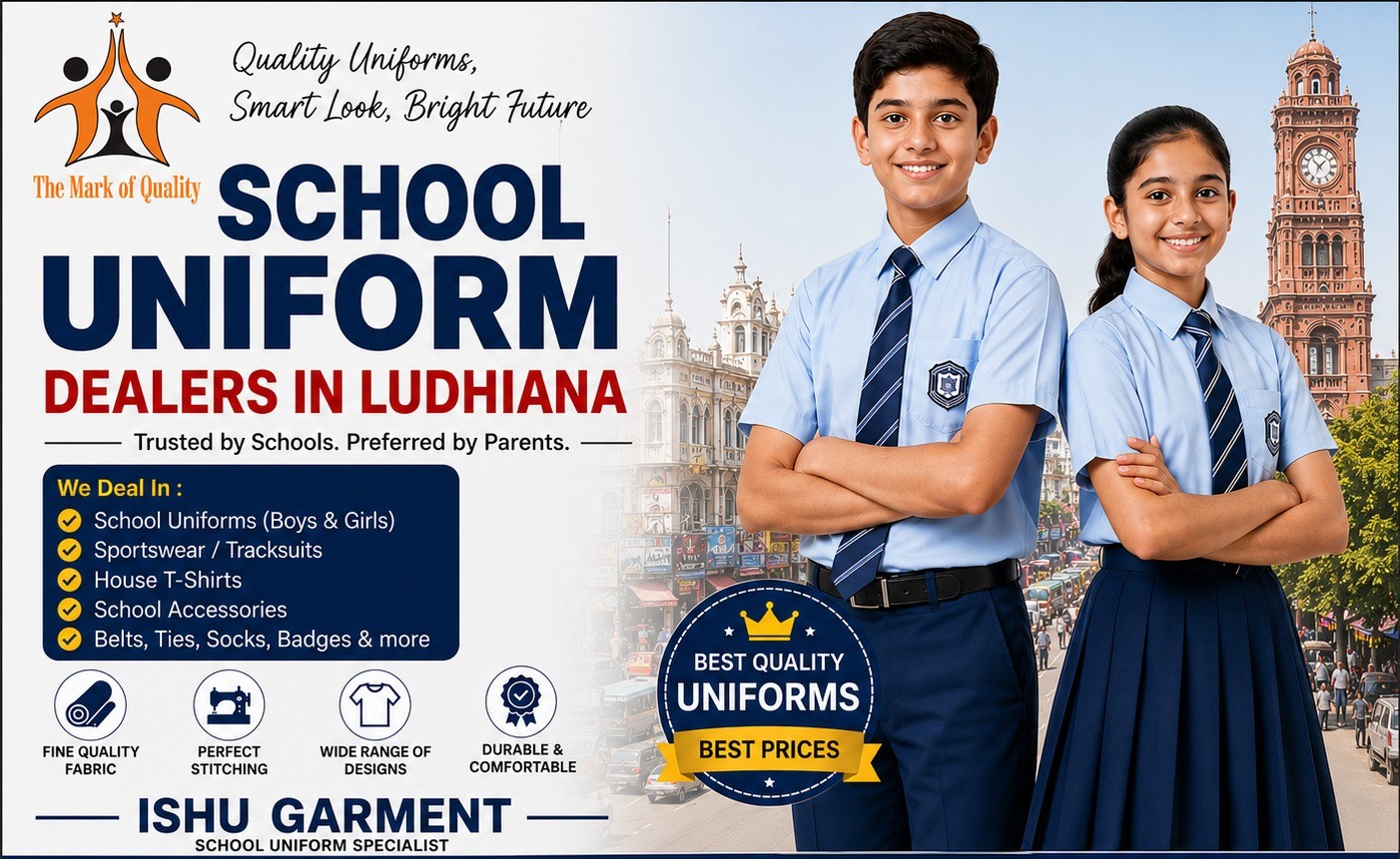 School uniforms supplied by Ishu Garments