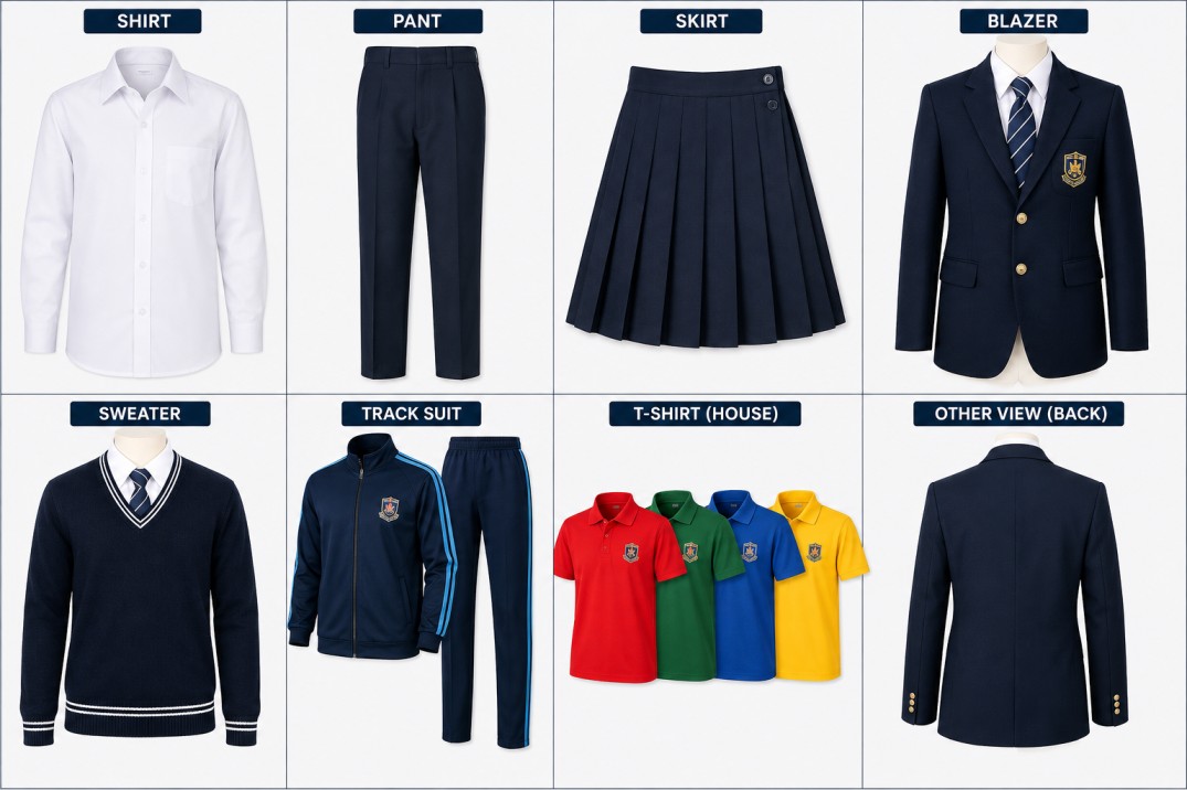 Ishu Garments school uniform range